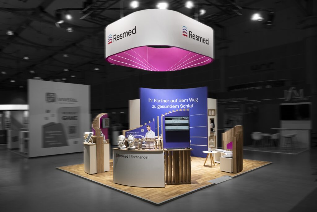 Resmed – exhibition stand